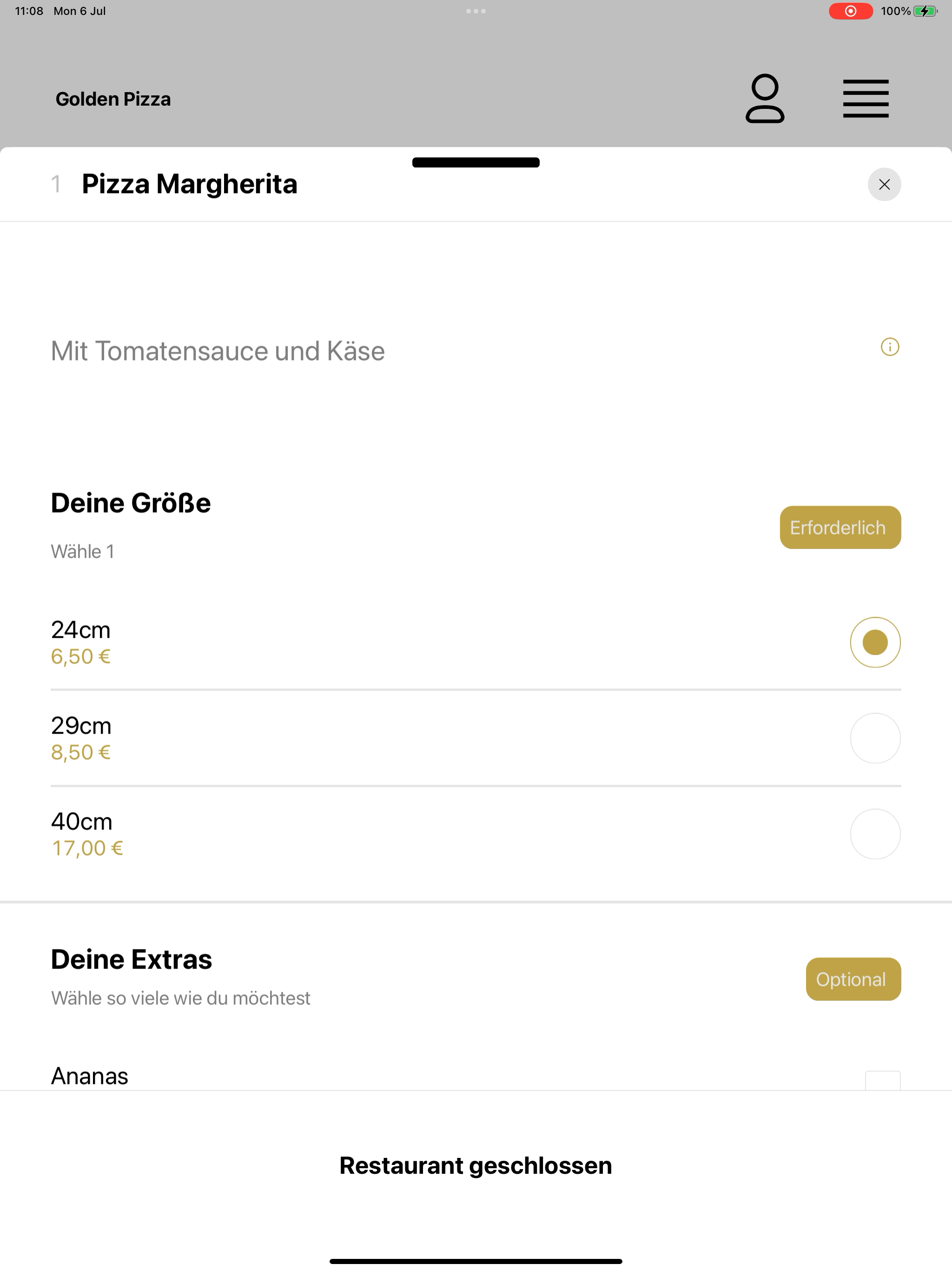 Golden Pizza Goldenstedt screenshot 9