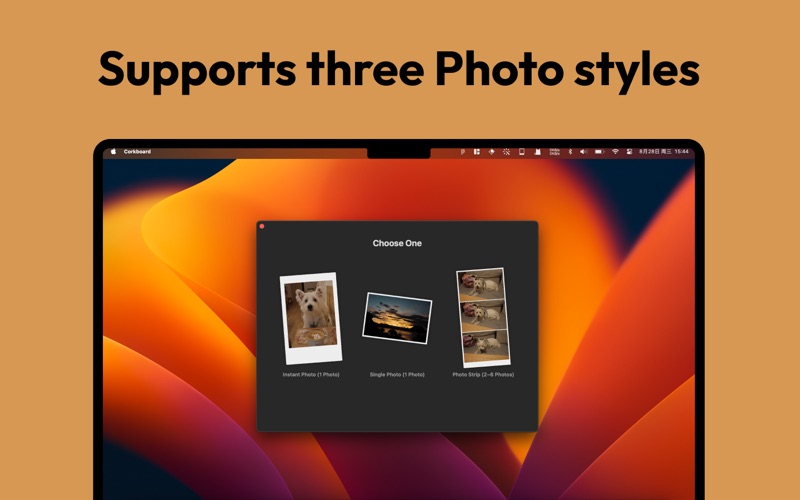 Widget Instant Photo iPhone screenshot