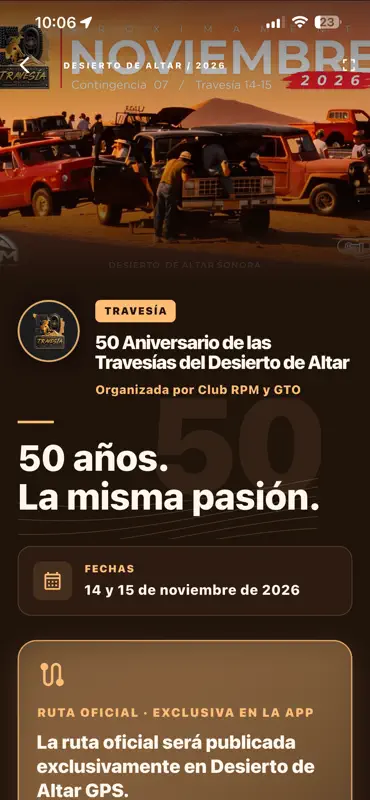 Desierto de Altar GPS screenshot 5 of 9