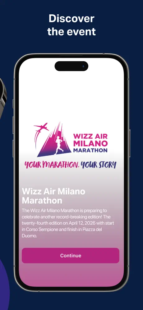 Milano Marathon-app screenshot 2