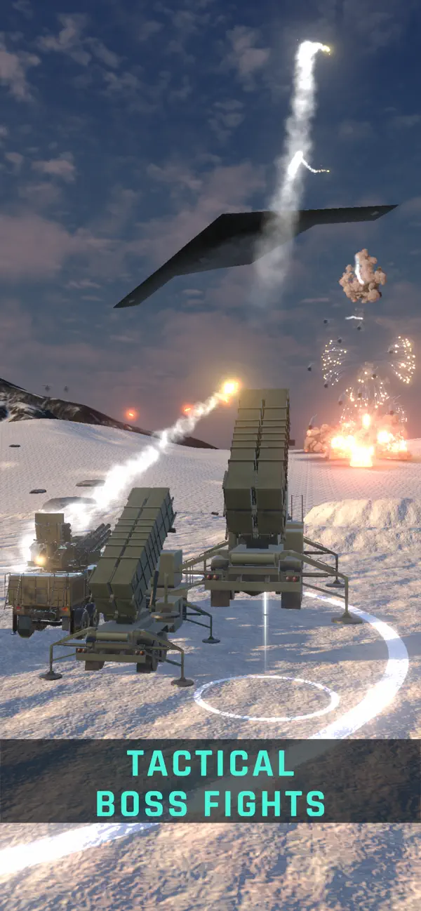 WARHEAD: Air & Missile Defense iOS Mod IPA screenshot 4 - iOS game interface