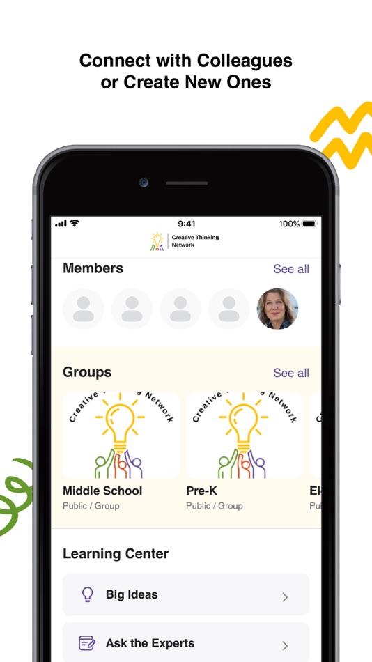 #6. Creative Thinking Network (iOS) 由: Curiosity 2 Create Foundation Inc.