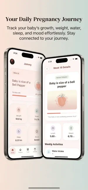 Pregnancy Journal Tracker screenshot 1
