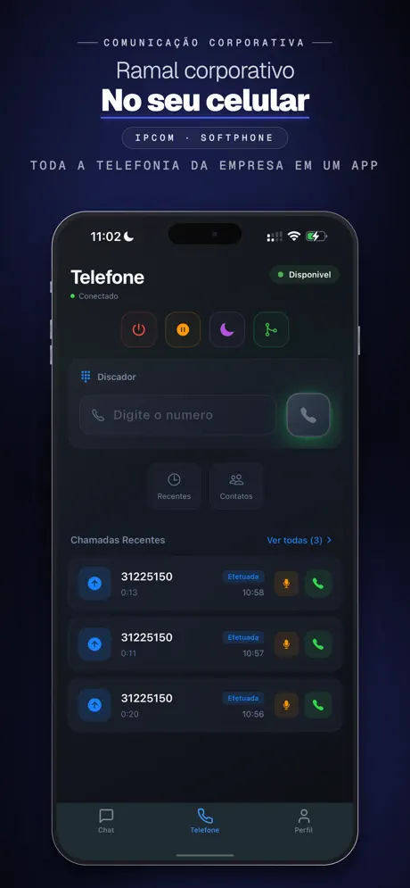 IPCOM Softphone screenshot 4
