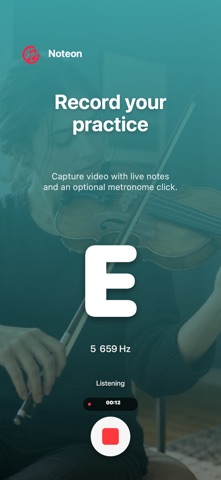 Noteon - Current Note Detector screenshot