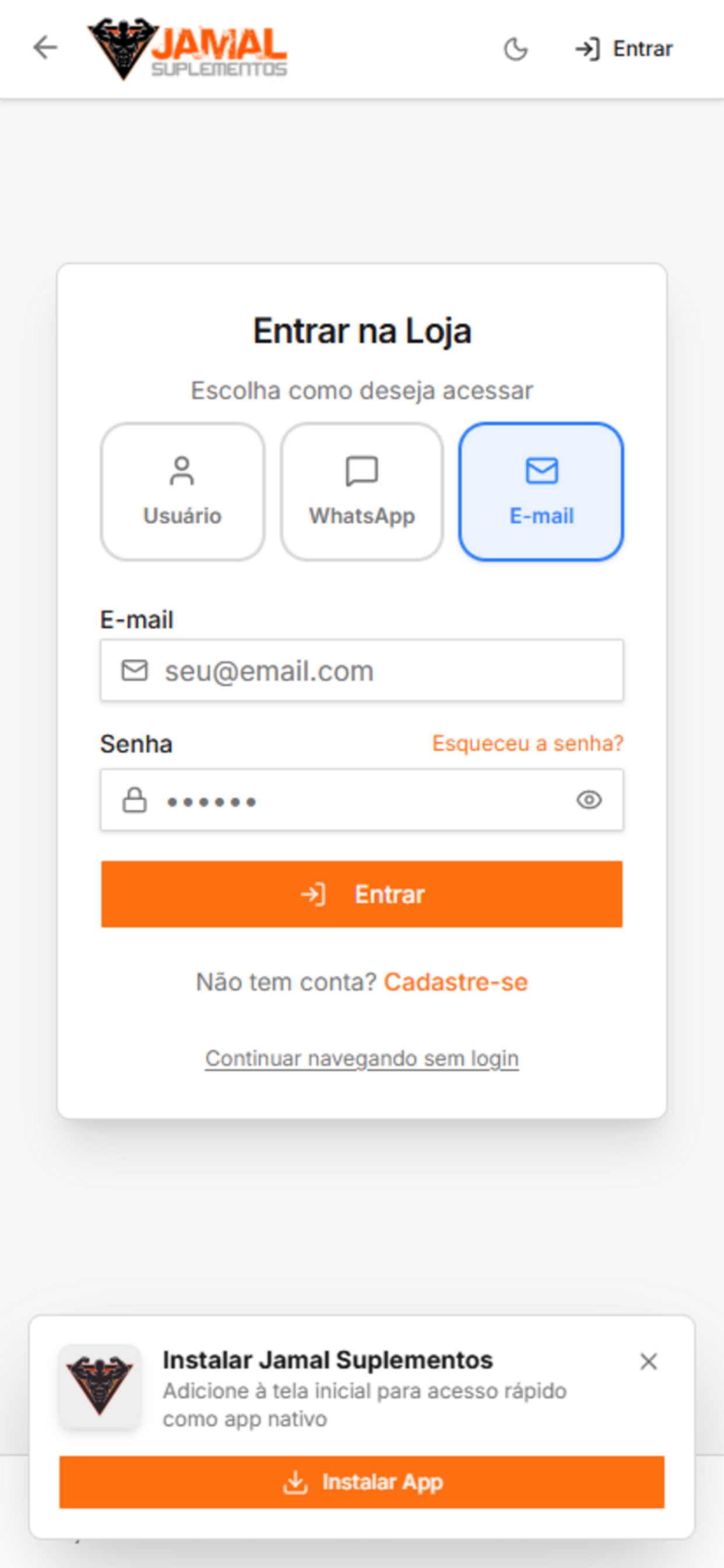 Jamal Suplementos screenshot 4