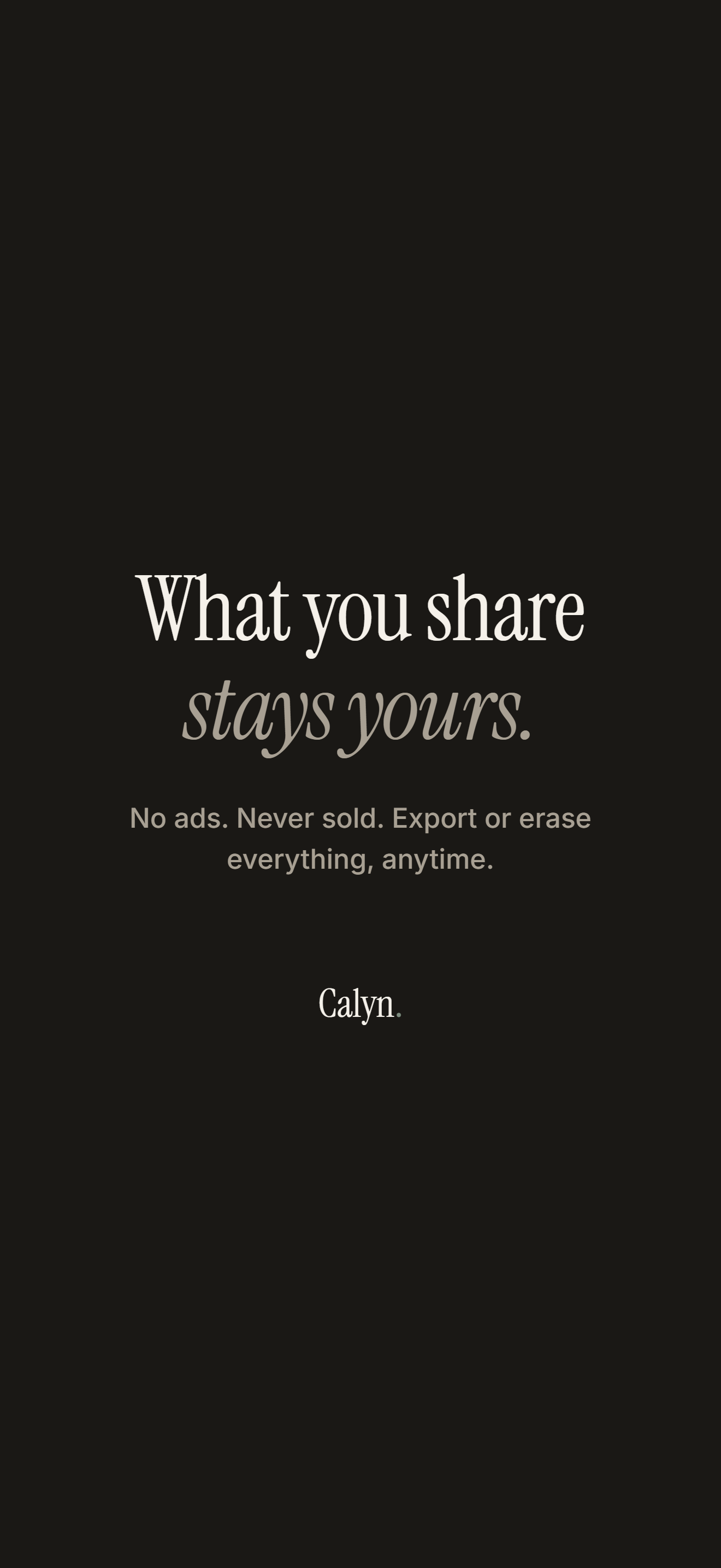 Calyn: Mental Health Companion screenshot 8