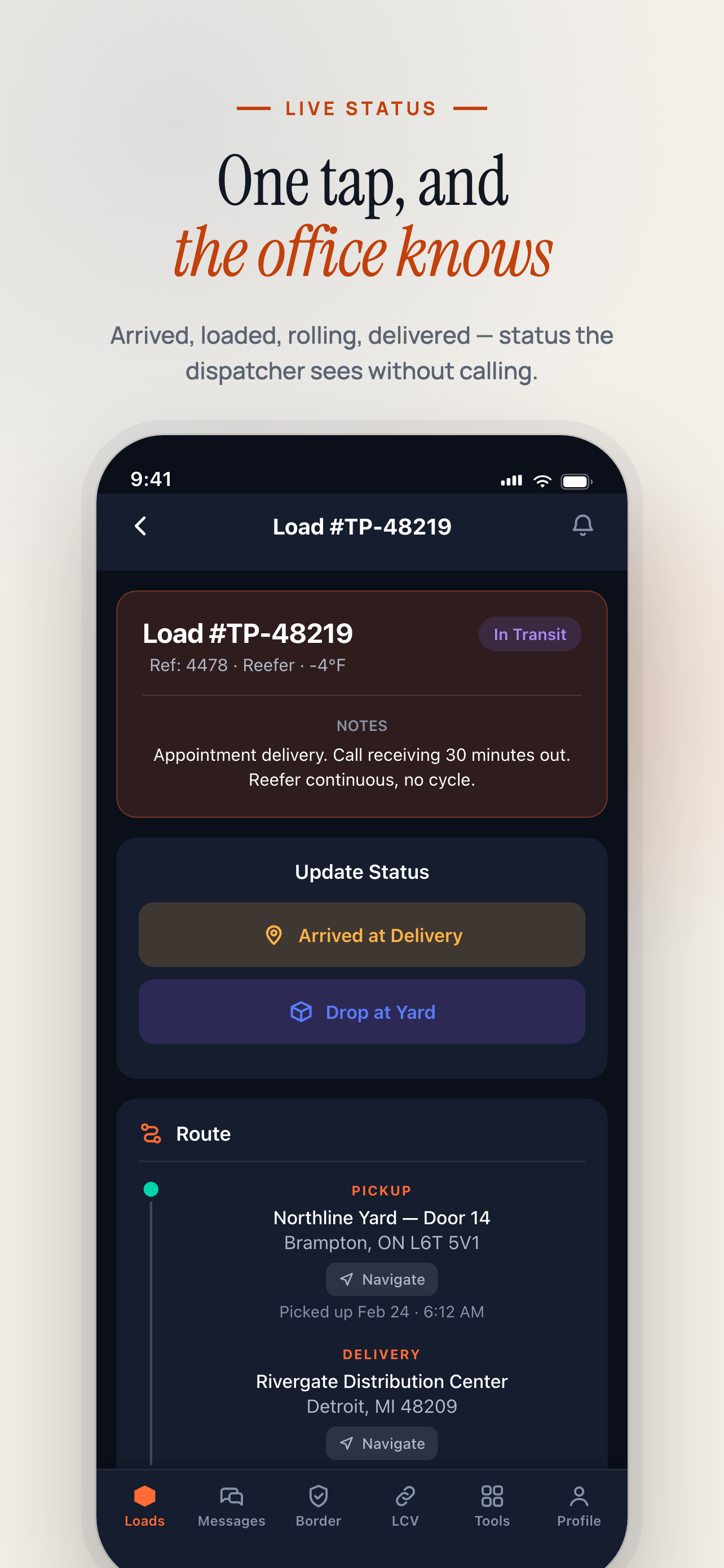 TruckerPro Driver screenshot 2