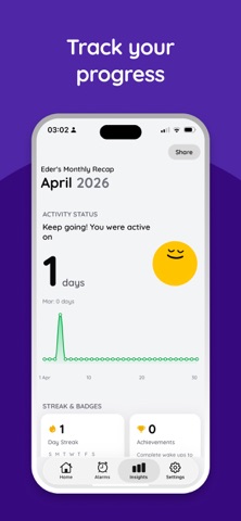 Kairo: Alarm & Sleep Tracker Screenshot 5 of 6