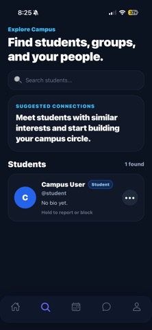 Campus-Connect-App Screenshot 3 of 5