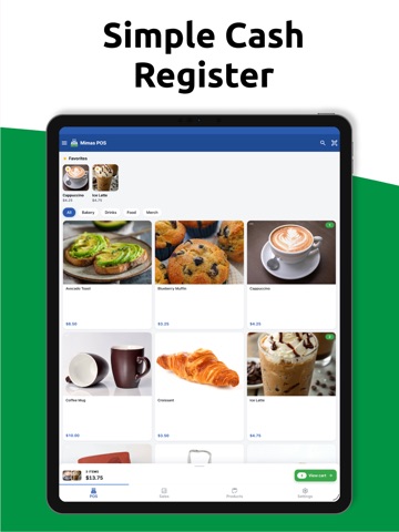 Mimas POS - Cash Register iPad screenshot