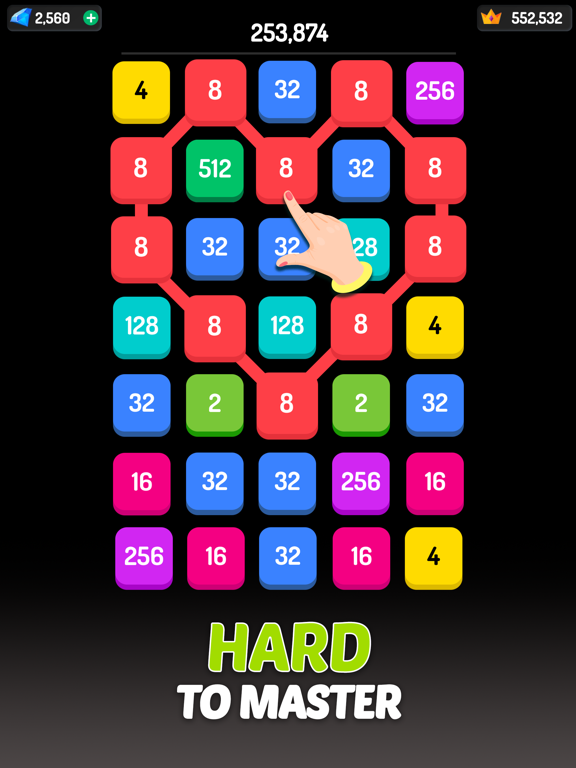 2248: Number Games 2048 Puzzleのおすすめ画像4