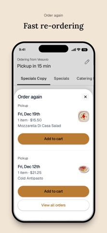 Vesuvio Restaurant & Pizzeria Screenshot 4 of 6
