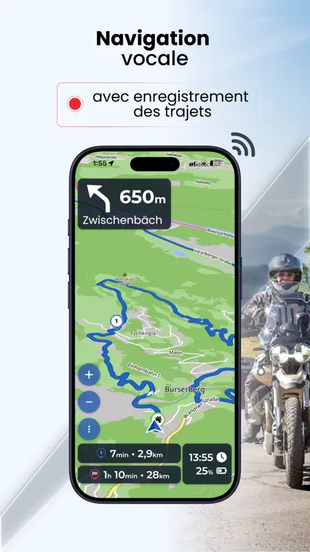 Kurviger navigation moto screenshot 3 of 10
