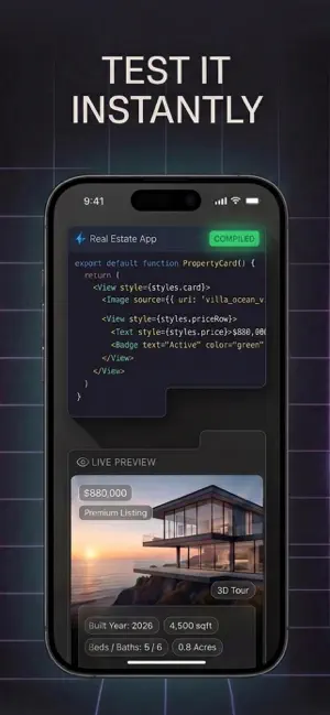 AppForge AI App Builder: Build iPhone screenshot 4