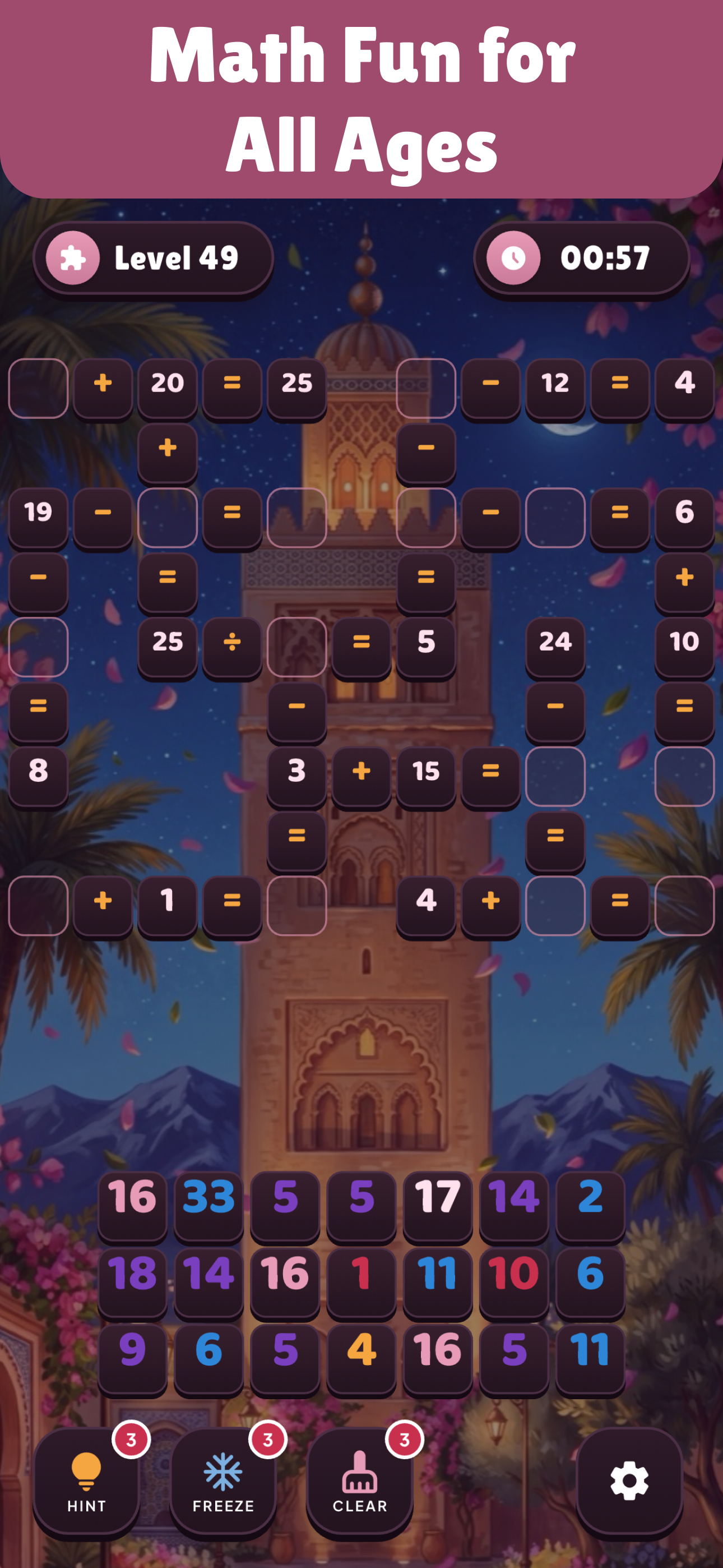 Number Crossword: Math Puzzle screenshot 5