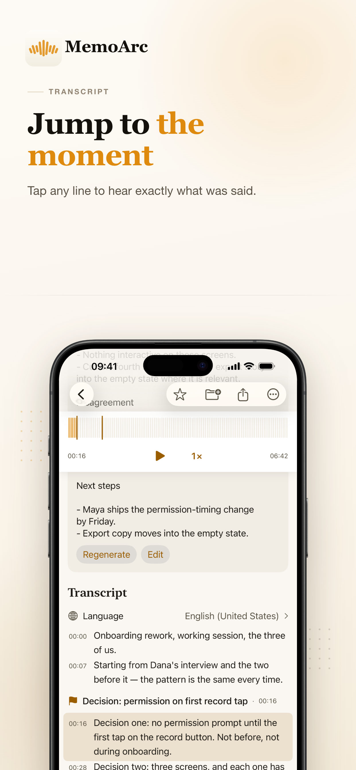 MemoArc: Offline Voice Notes screenshot 6