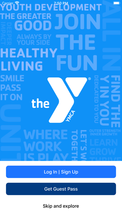 YMCA of Frederick County. iPhone screenshot 1 - Health & Fitness app