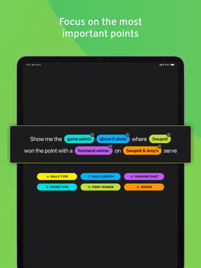 SwingVision iPad screenshot 7