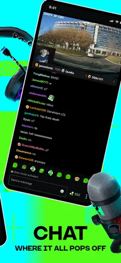 Скриншот KICK - Live Streaming на iPhone 3