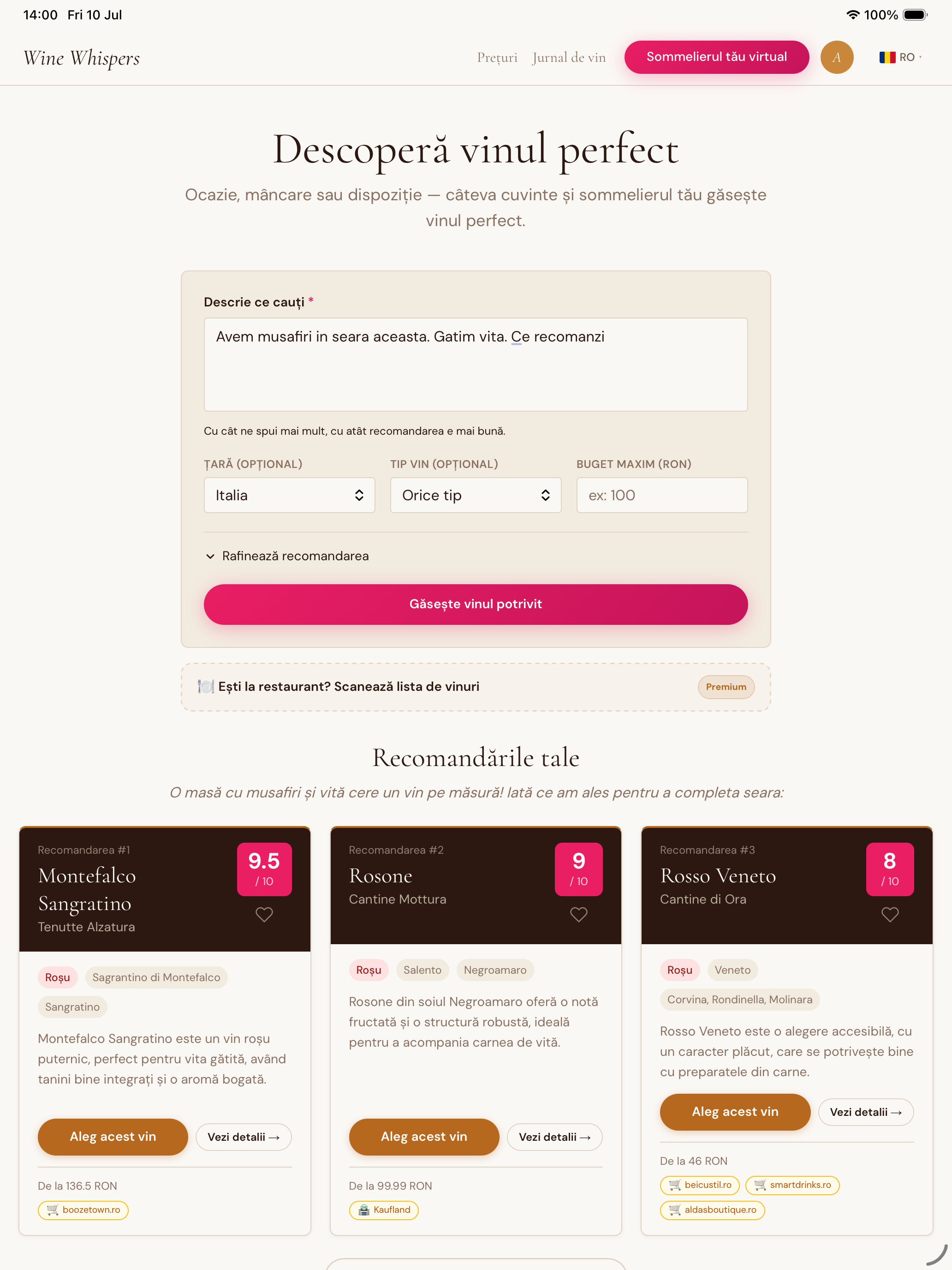 WineWhispers screenshot 7