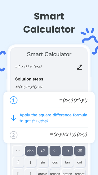 CheckMath - AI Question Solver Screenshot