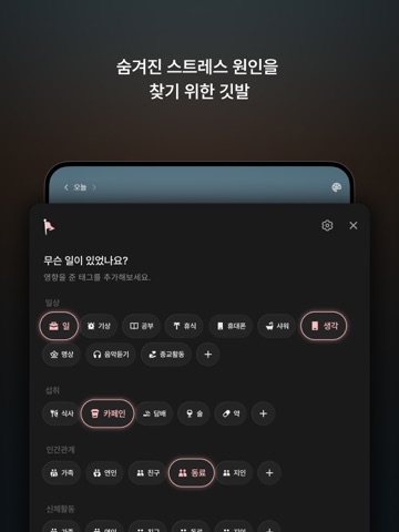 파노라: 실시간 스트레스 워치 iPad screenshot 3