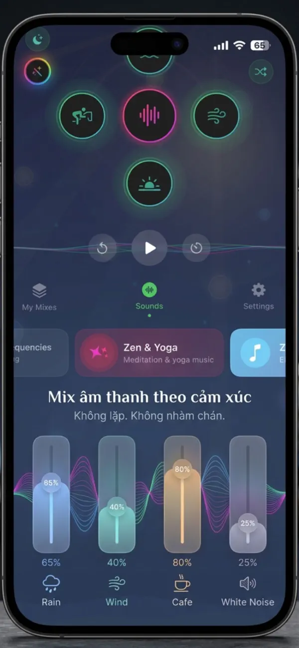 Screenshot #3 pour SerenityScape: Sleep Sounds