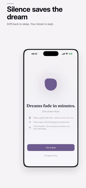Simple Dream Journal screenshot 3 of 3
