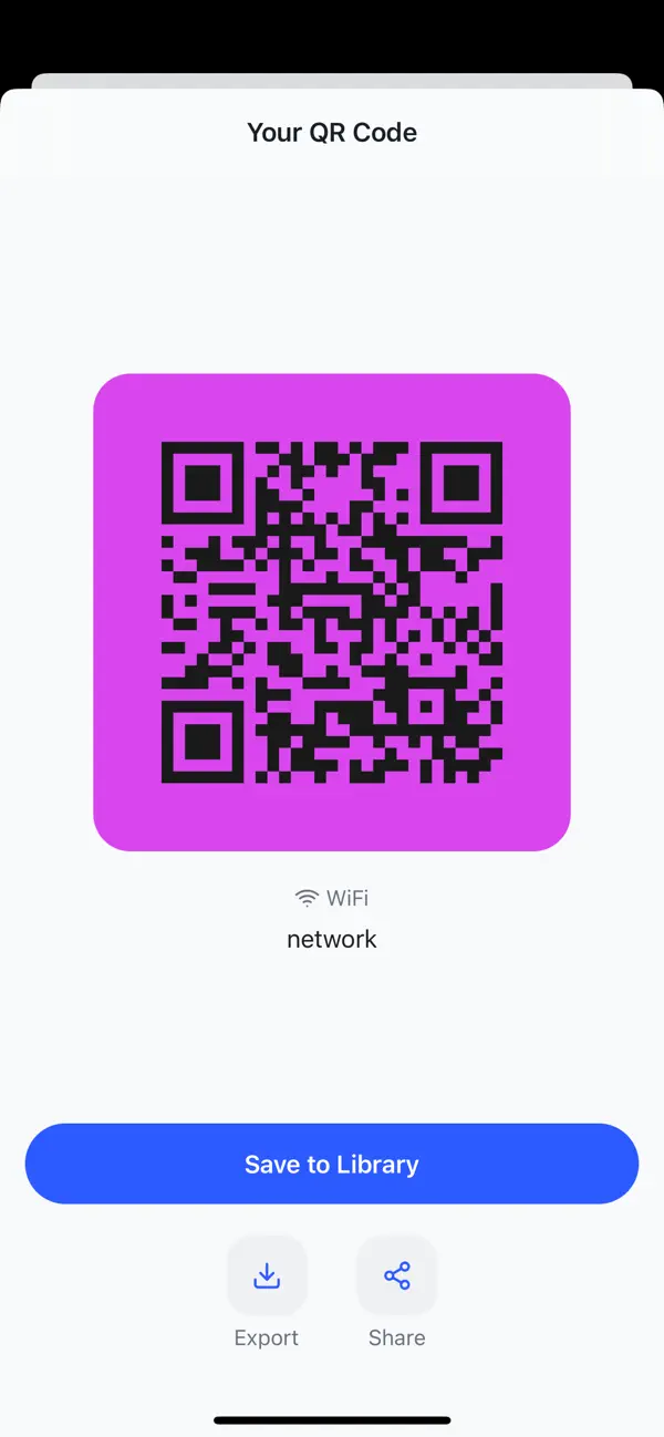 #6. Quarey: QR Generator & Scan (iOS) By: Umit UZ
