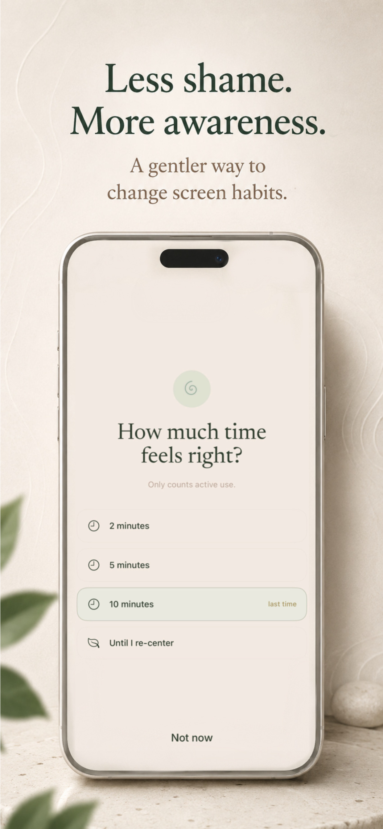 grounded | mindful screen time