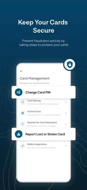 Newburyport Bank Card Control screenshot 2