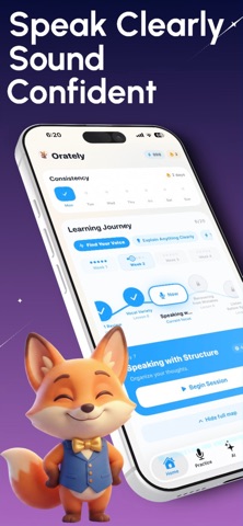 Speaking Coach AI : Orately Screenshot 1 of 5