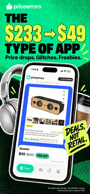 priceerrors - Deals screenshot 1 of 5