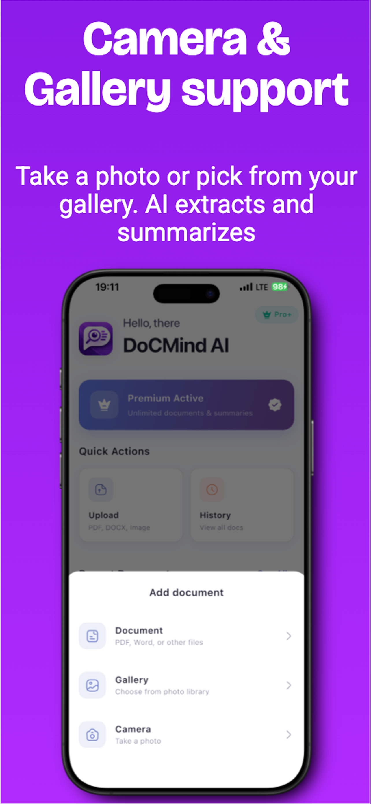 Chat with PDF: DoCMind AI screenshot 7