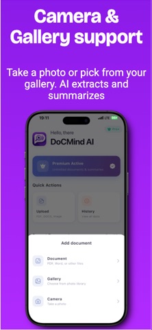 PDF AI聊天：DoCMind AI screenshot