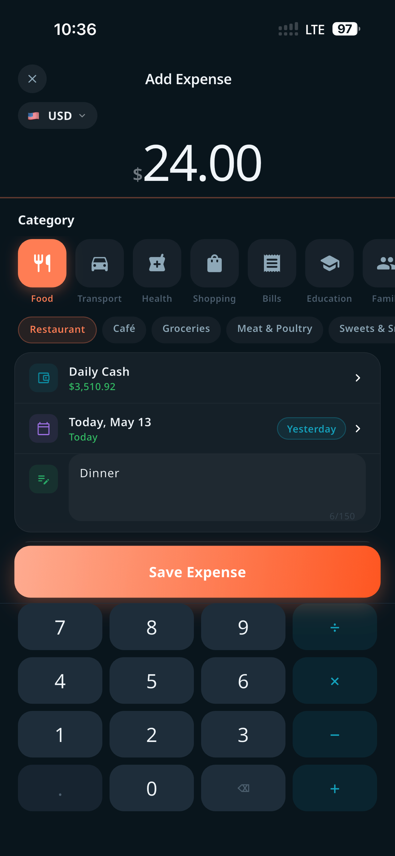 Mizan: Money Tracker