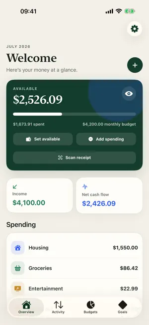 Budget of yours screenshot 1