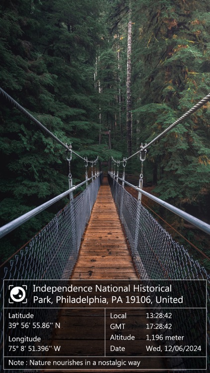 GPS Map Camera Lite: Timestamp screenshot-5