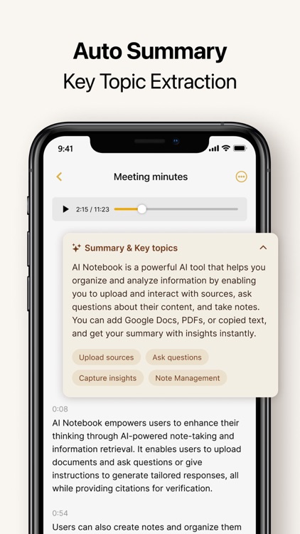AI Note Taker: Audio,Image,PDF screenshot-3