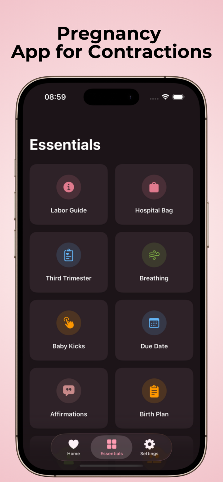 Contraction Timer & Tracker IO screenshot 9