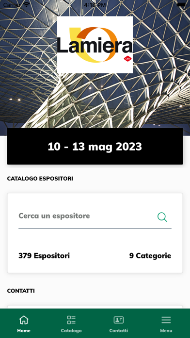 Lamiera 2025 Screenshot