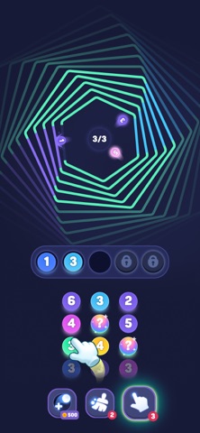 Hypno Ball Ring Puzzle iPhone screenshot