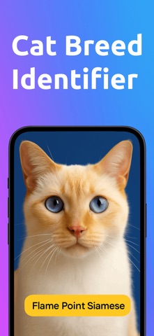 Cat Breed Identifier AI Scan iPhone screenshot