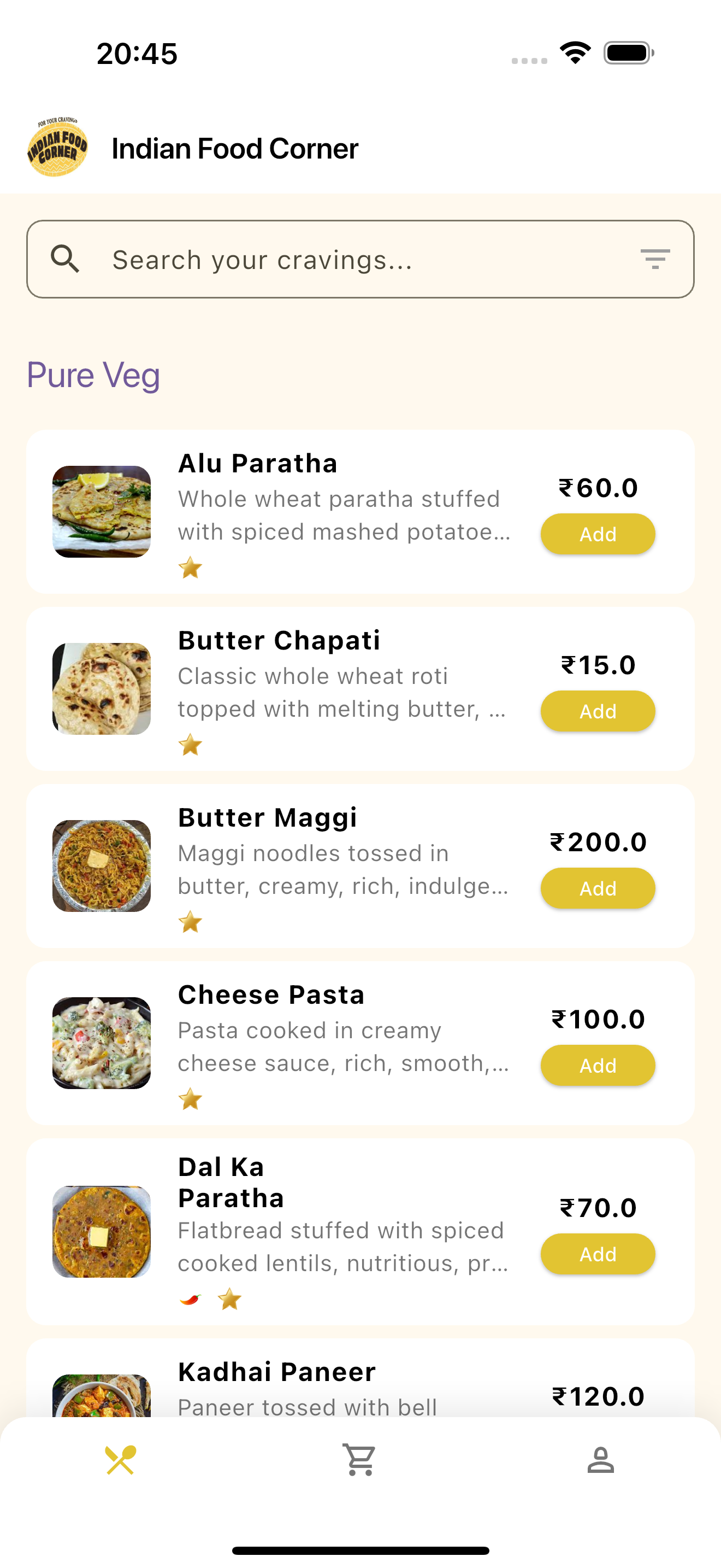 Indian Food Corner
