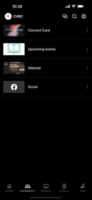 Carson Valley Bible Church screenshot 2
