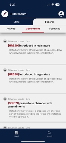 Referendum App Screenshot 2 of 6