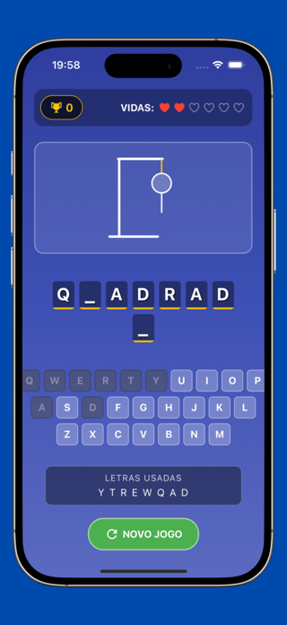 Jogo Forca Screenshot 2 of 4