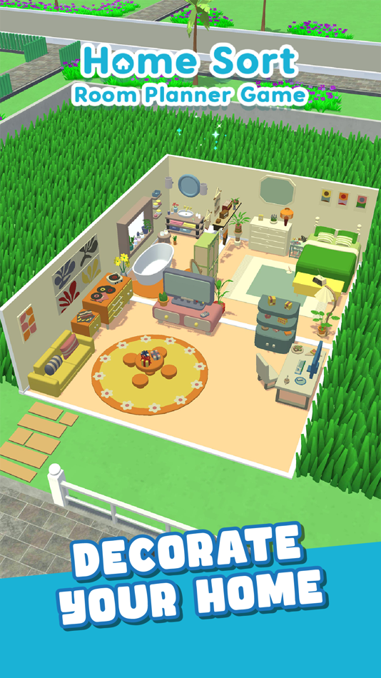 #4. Home Sort: Room Planner Game (iOS) 由: Negaxy., JSC