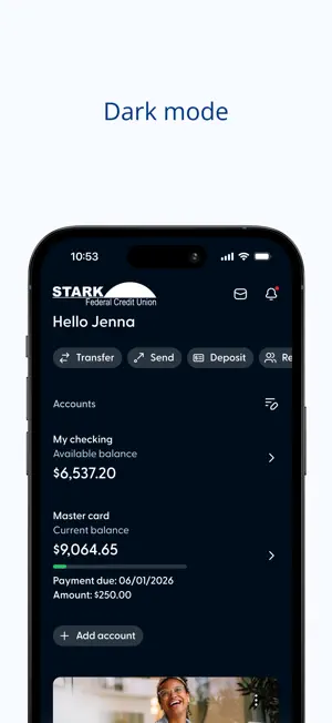 Stark FCU Mobile Banking screenshot 2